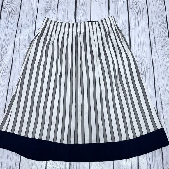 Fendi Striped Unique Designed Skirt Size 42 - Picture 6 of 7